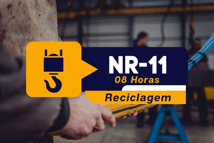 NR 11 – Operação de Ponte Rolante e Talha Elétrica – Teórico – 8 Horas Reciclagem